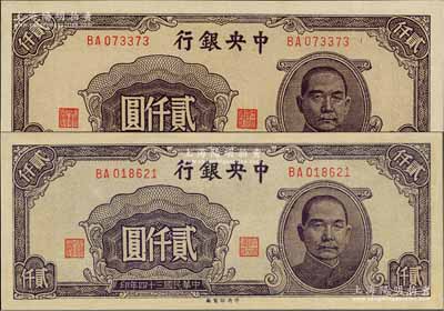 民国三十四年（1945年）中央银行中央厂...