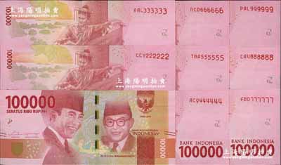 2016年印度尼西亚100000卢比趣味...