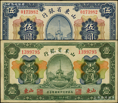 民国十四年（1925年）山东省银行财政部...