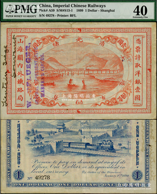 光绪贰拾四年（1899年）山海关内外铁路...