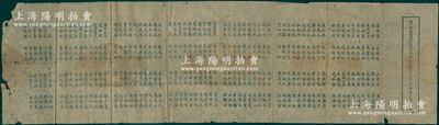 民国时期北京古玩业文献等共4件，详分：①《北平市古玩商业同业公会第二届改选半数职员大会会员代表名单》1份，其上开列130家古玩店名称和代表姓名；②1938和1939年永兴隆古玩铺致汇泉堂新年明信片2张；③北京古玩社重价征求卡片1张；源于京城前辈名家骆泽民先生之遗存，均颇具时代之见证，保存尚佳，敬请预览