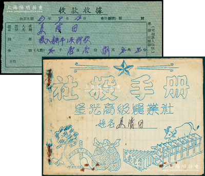 1957年（福建南安）星光高级农业社“社...